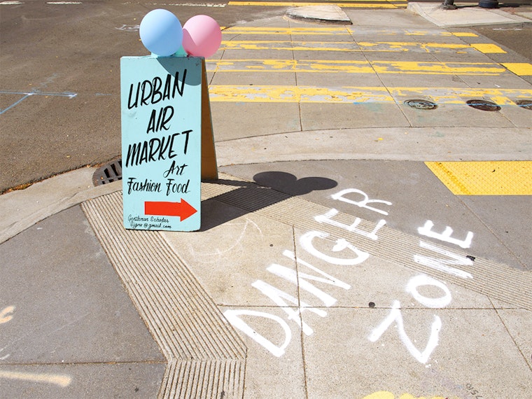 Scenes from Sunday’s Hayes Valley Urban Air Market