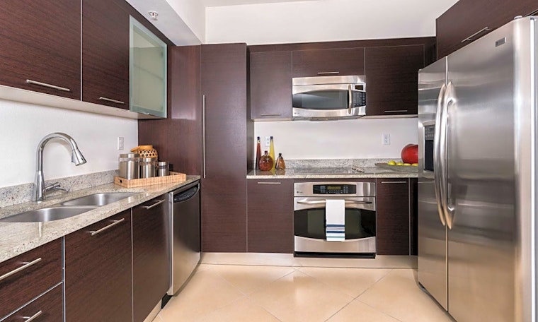 What apartments will $2,500 rent you in Channel District, right now?