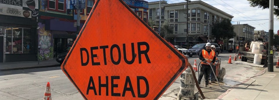 Upper Haight infrastructure update: electrical work, concrete pouring, and temporary street closures