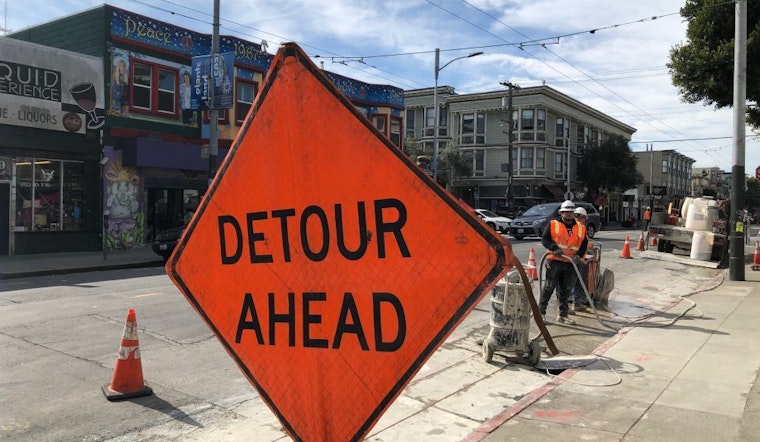 Upper Haight infrastructure update: electrical work, concrete pouring, and temporary street closures