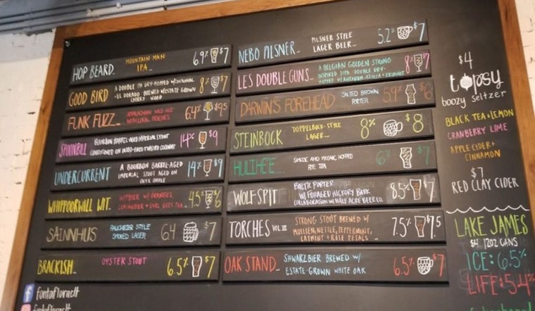 New brewery Fonta Flora Brewery now open in Optimist Park
