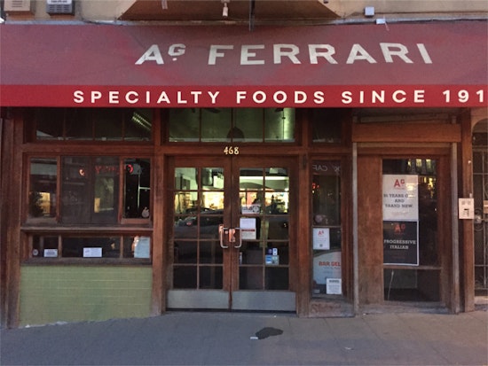 A.G. Ferrari Foods Closes For Major Revamp