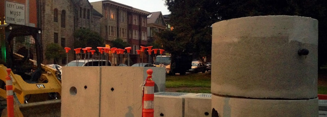 Continued Construction Alert Along Fell And Oak
