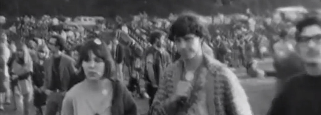 Rare Footage Of 1967's Human Be-In Festival In Golden Gate Park