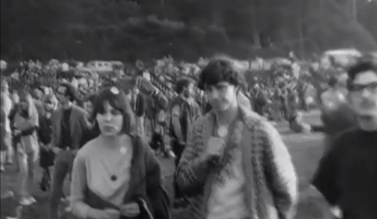 Rare Footage Of 1967's Human Be-In Festival In Golden Gate Park