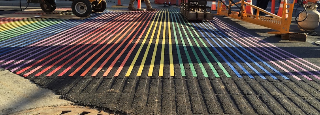 Construction Crews Clean Up For Castro Street Fair This Weekend