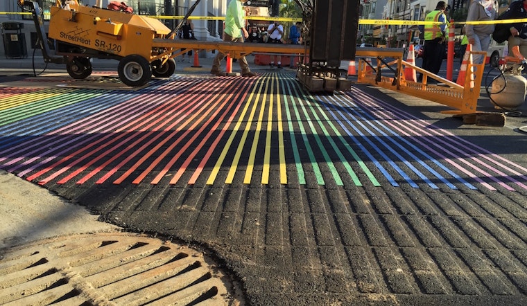 Construction Crews Clean Up For Castro Street Fair This Weekend