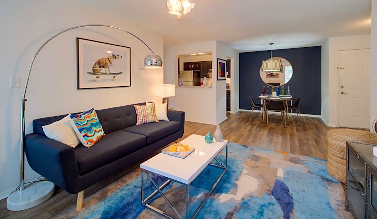 What apartments will $1,000 rent you in Tampa Palms this month?