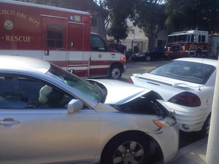 Nasty Collision Injures 2 At Fulton And Laguna