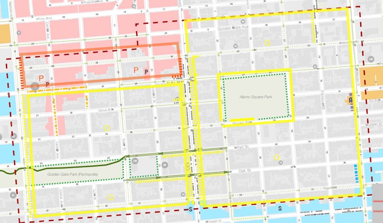 Alamo Square Parking Permit Zone Takes Shape
