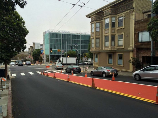 New Haight Street Muni Lane Opens Today