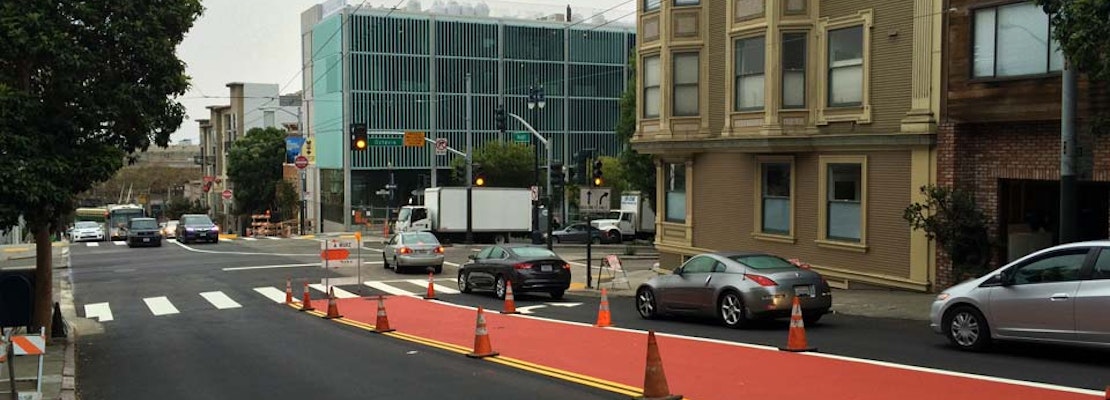 New Haight Street Muni Lane Opens Today
