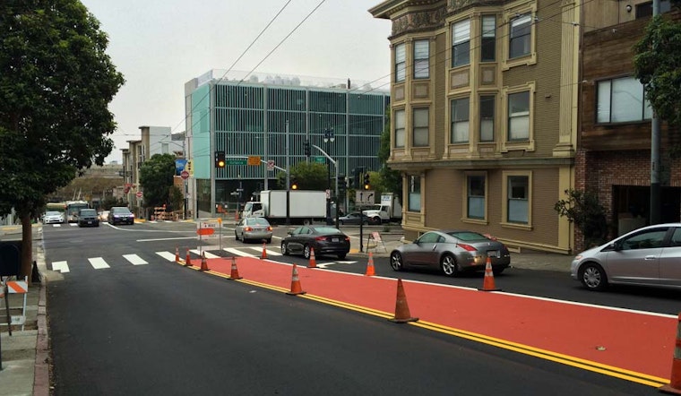 New Haight Street Muni Lane Opens Today