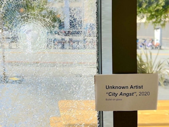 Castro bar turns vandalized window into 'art installation'
