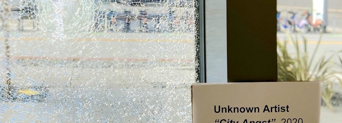 Castro bar turns vandalized window into 'art installation'