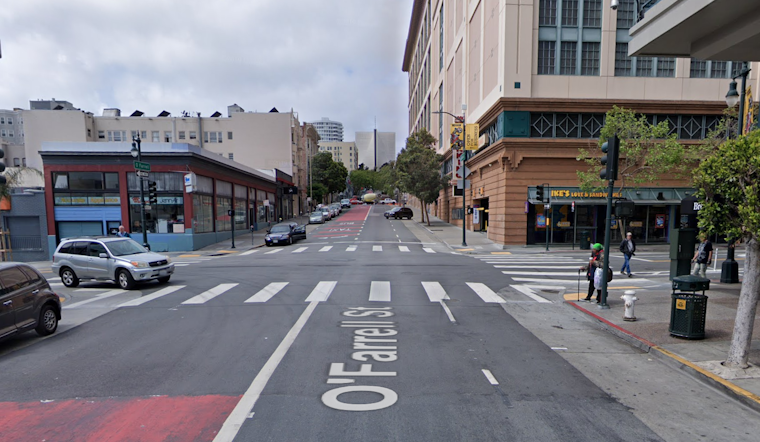 Pedestrian dies after being hit by driver at O'Farrell & Polk