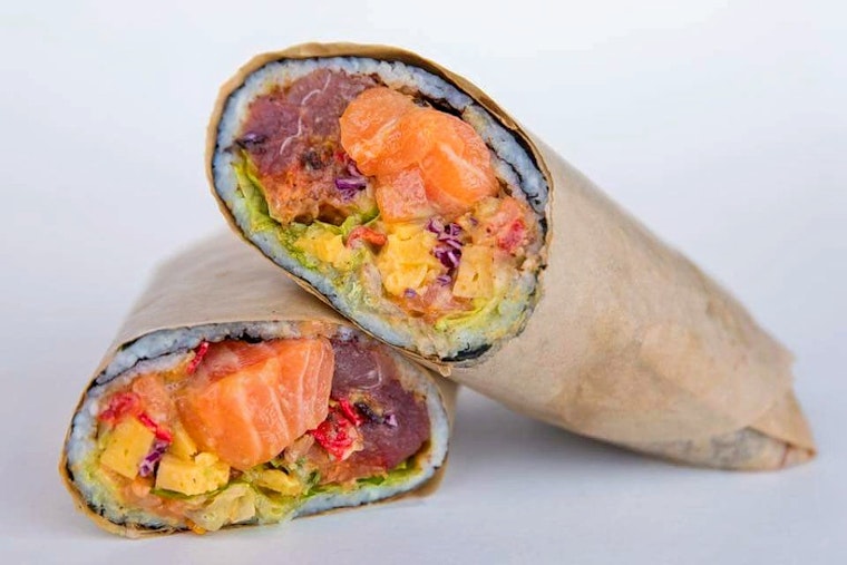 The Wrapped Fish, Sushiburrito Factory brings fusion fish wraps to Parkview