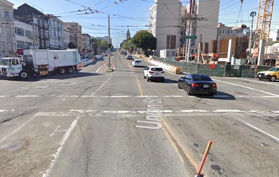 Pedestrian in life-threatening condition after being hit by bus on Van Ness