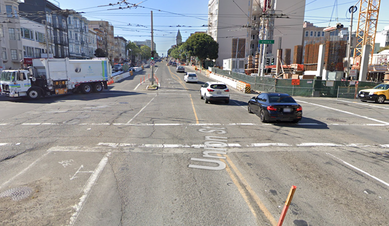 Pedestrian in life-threatening condition after being hit by bus on Van Ness