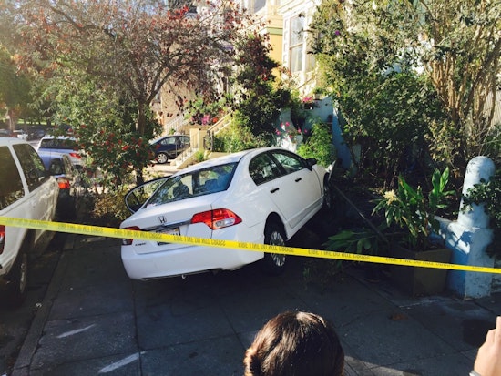 Stolen Car Chase Ends In Crash On Hayes And Lyon