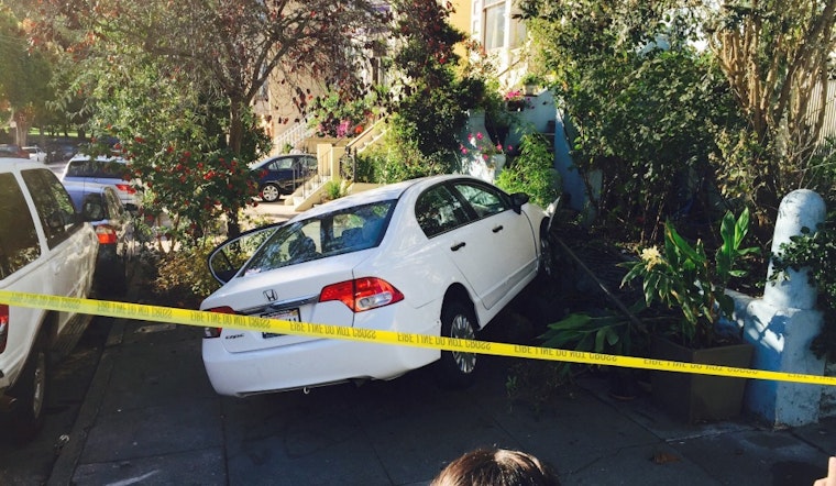 Stolen Car Chase Ends In Crash On Hayes And Lyon