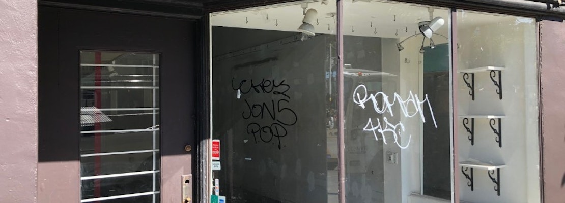 Accessory shop Stuf closes, adding to row of empty former Haight Street clothing stores