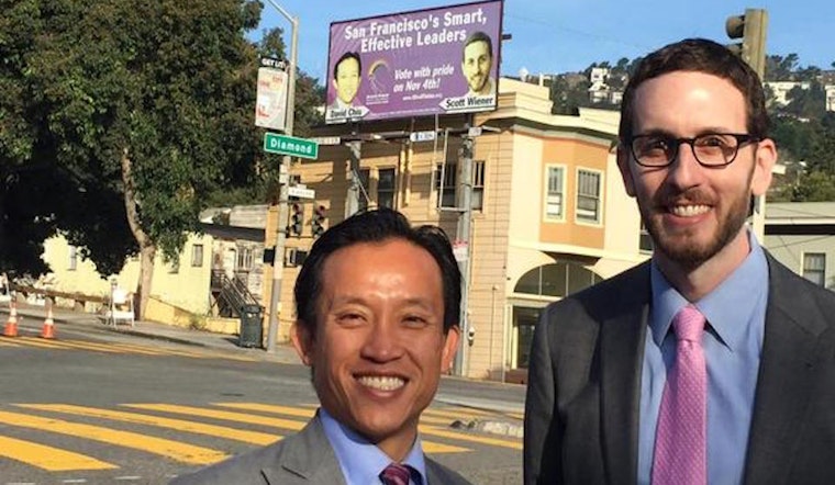Scott Wiener Celebrates D8 Win Against Four Challengers