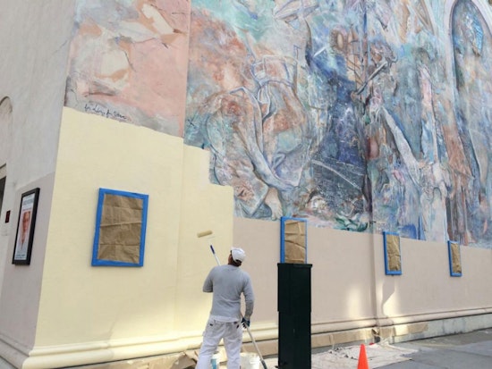 Say Goodbye To Franklin Street's 'Learning Wall' Mural