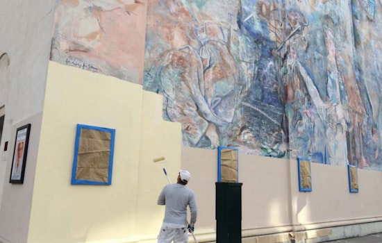 Say Goodbye To Franklin Street's 'Learning Wall' Mural
