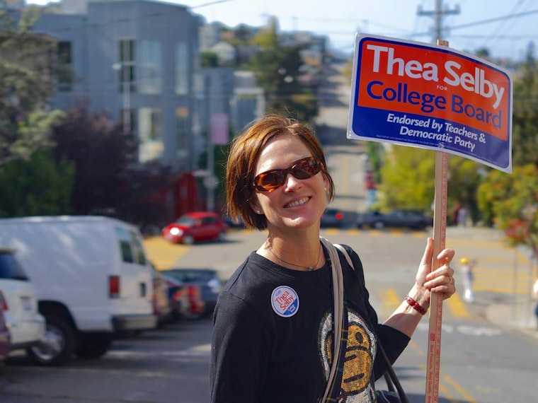 Lower Haighter Thea Selby Leads City College Board Race