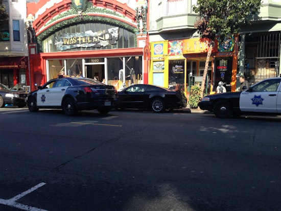 Lots Of Police Activity At Haight & Belvedere Yesterday
