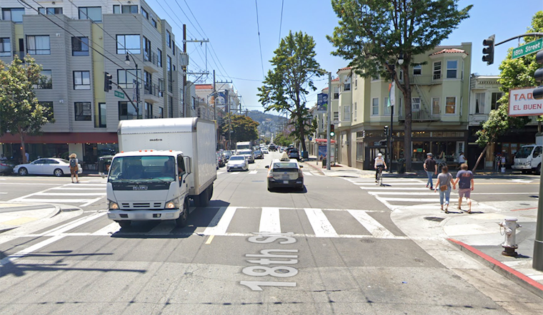 50-year-old man struck by driver at 18th and Valencia dies