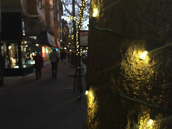 The Castro Lights Up For The Holidays