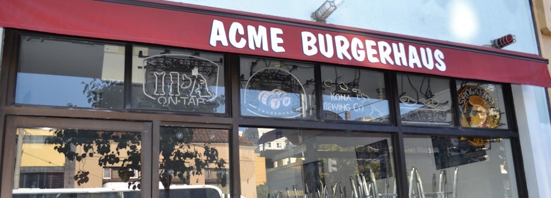 Seniore's Pizza Headed To Acme Burgerhaus Space