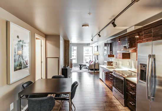 What apartments will $2,000 rent you in Belltown, this month?