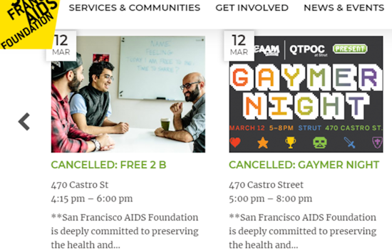 Event cancellations and postponements grow in San Francisco amid COVID-19 concerns