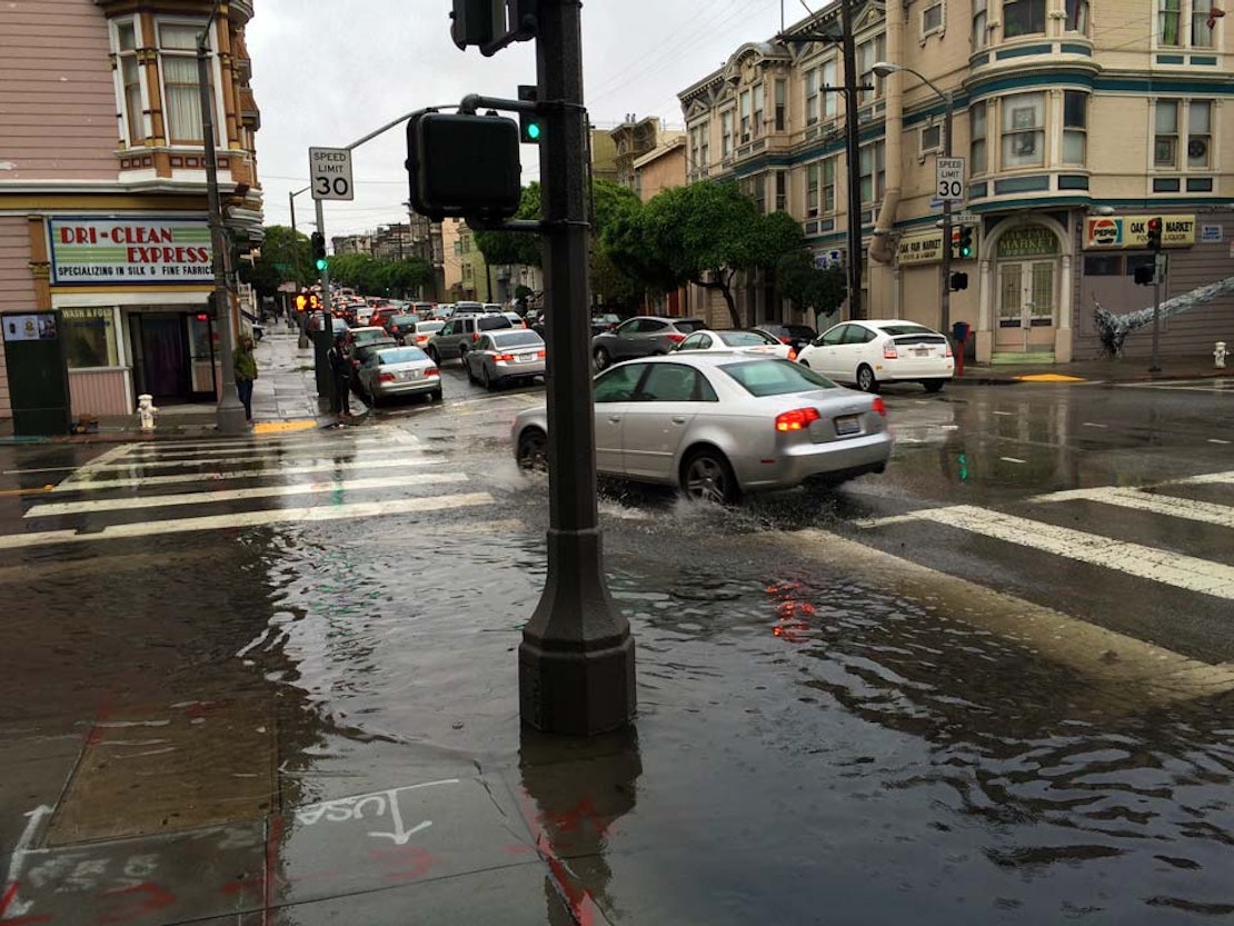 Rare San Francisco Rainfall Wreaks Mild Havoc