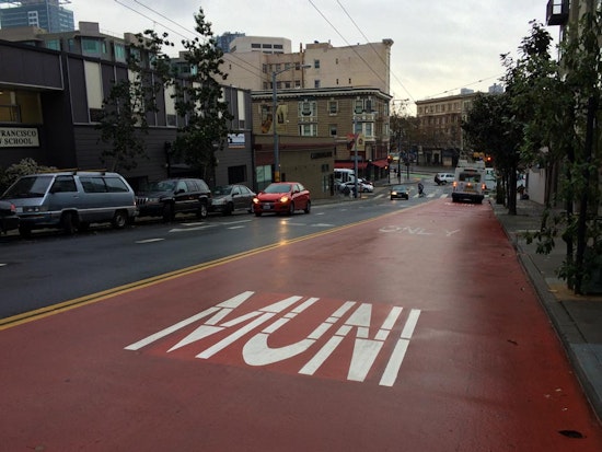 You Asked: Why Did The Wording Change On The New Muni Lane?