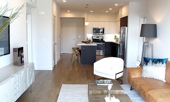 What apartments will $3,400 rent you in Business District, this month?