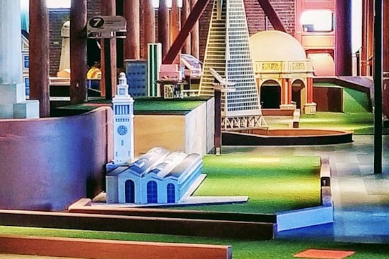 Subpar Miniature Golf tees off at Ghirardelli Square
