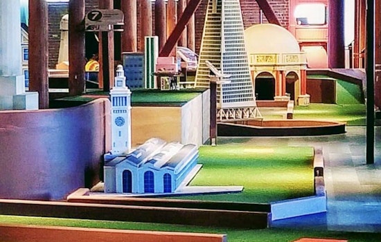 Subpar Miniature Golf tees off at Ghirardelli Square