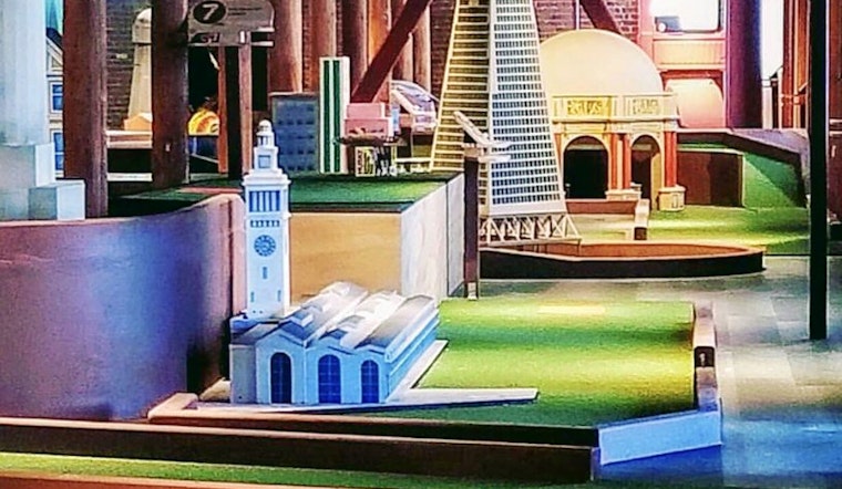 Subpar Miniature Golf tees off at Ghirardelli Square