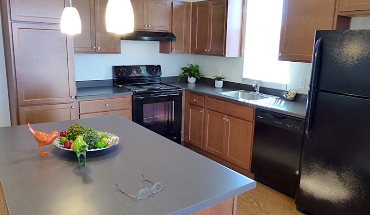 What apartments will $1,100 rent you in Delmar Parkway, right now?
