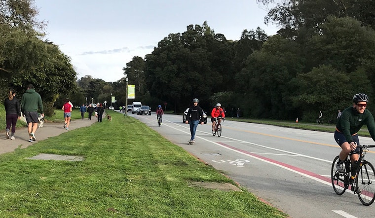 Advocates call for making Golden Gate Park's JFK Drive car-free during shelter-in-place