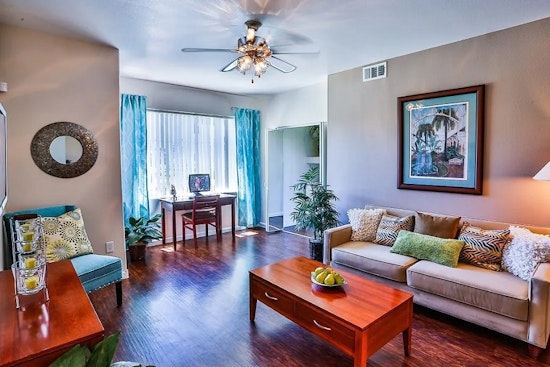 What apartments will $1,200 rent you in Lone Mountain, this month?