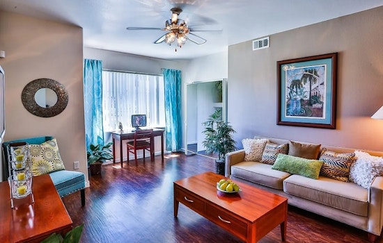 What apartments will $1,200 rent you in Lone Mountain, this month?