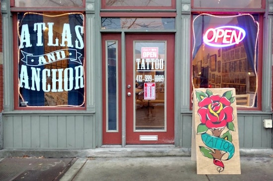 New tattoo studio Atlas and Anchor now open in South Side Flats