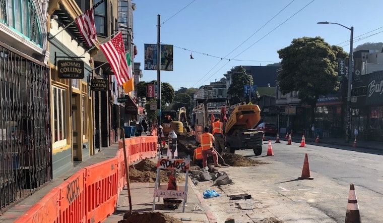 Upper Haight surface reconstruction continues during shelter-in-place order