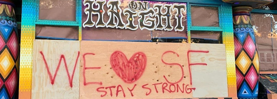 'We got this,' 'stay healthy,' 'stay strong': The COVID-19 crisis in San Francisco window signs
