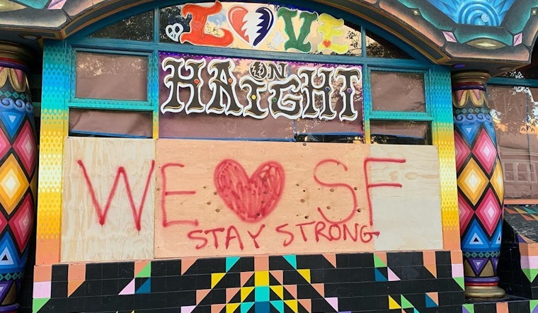 'We got this,' 'stay healthy,' 'stay strong': The COVID-19 crisis in San Francisco window signs